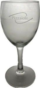 verre a pied gravé
